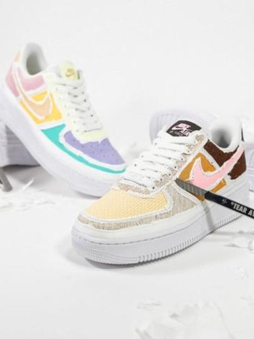 Nike Air Force 1 '07 LX Pastel Reveal Women's Sneakers Size 8.5- Retired - Picture 16 of 16